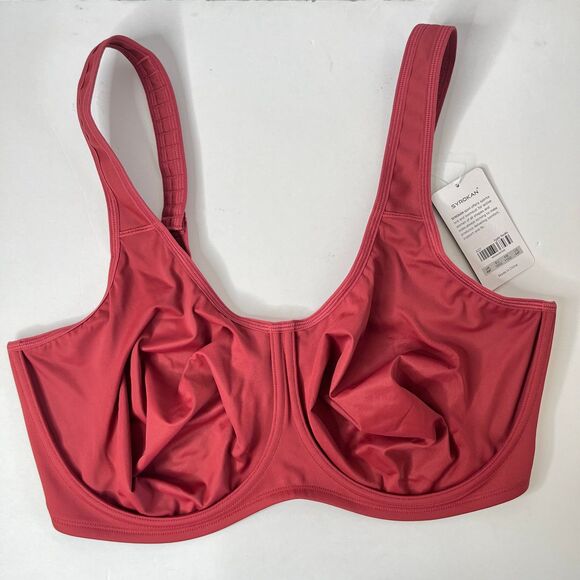 SYROKAN Women's Max Control Underwire Sports Bra High Impact Plus Size #423 - Picture 5 of 12